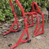 Béquilles d’atelier moto AV et AR