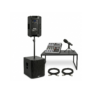 Kit Sono complet: Enceinte + caisson basse + table mixage + micro
